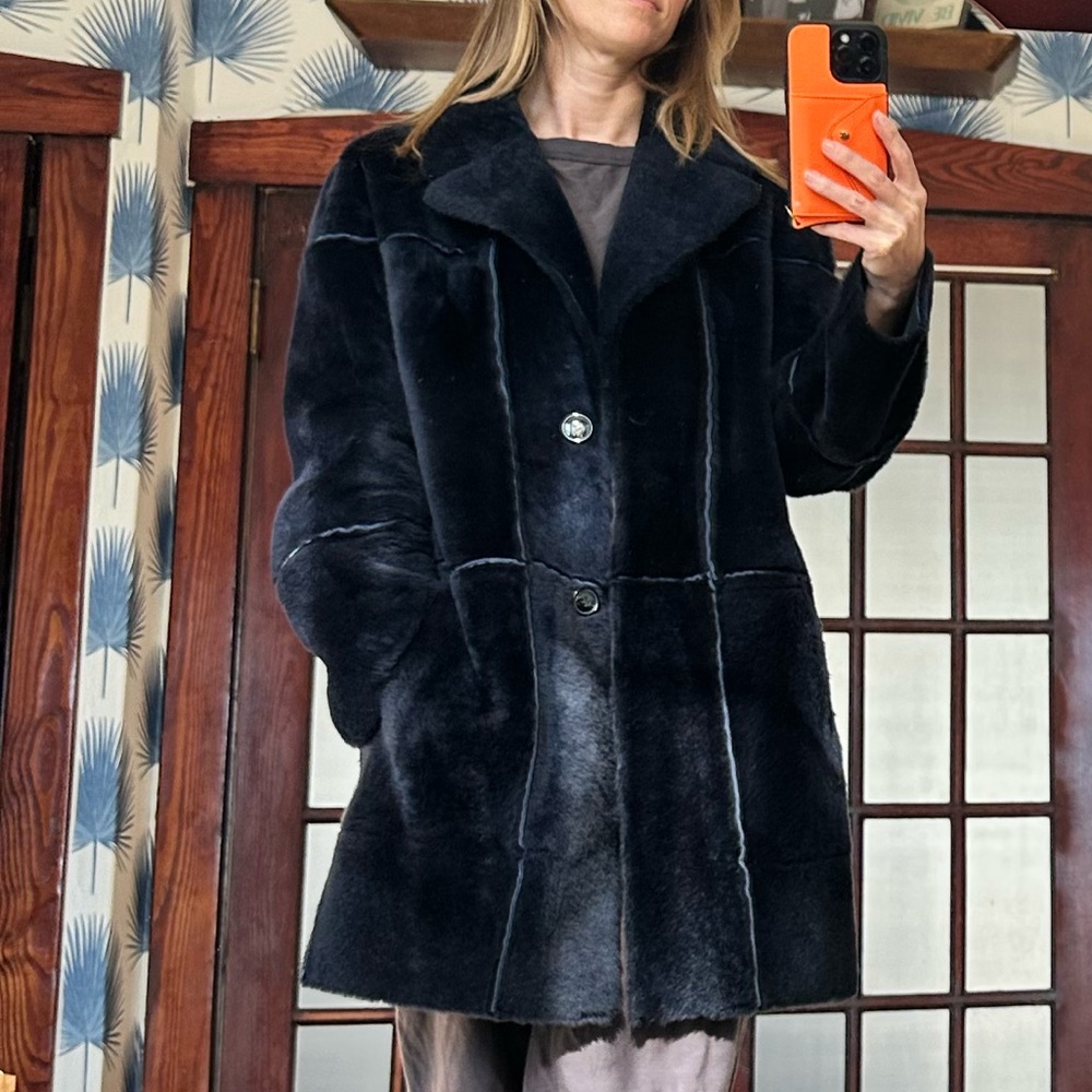 Grenn Pilot 💯 genuine shearling Margot coat